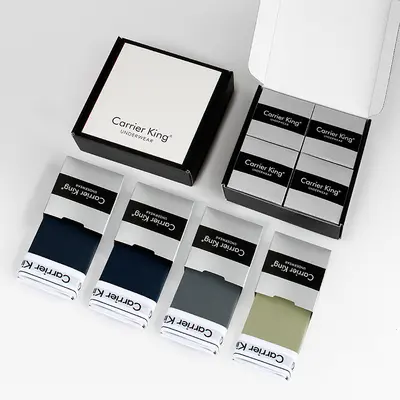 Men's Modal Boxer Briefs, Antibacterial, Breathable, Gift Box - 9