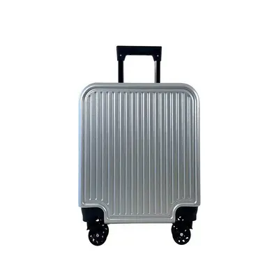 Women's suitcase small 18 inch ins popular lightweight combination lock wheeled bag 20 student boarding travel leather suitcase men
