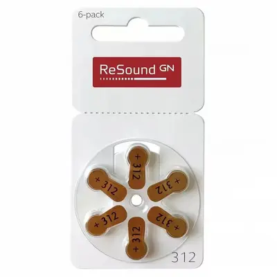 Sonic Original Imported Hearing Aid Batteries A10 A13 Phonak A312 A675 Professional Button Cell Batteries Siemens Batteries