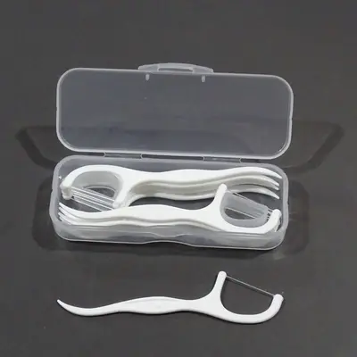 Boxed Dental Floss, 10 Pieces, Portable Floss Picks