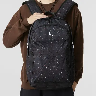 AJ Large-Capacity Flying Man Starry Backpack, Unisex Schoolbag and Sports Bag - 4
