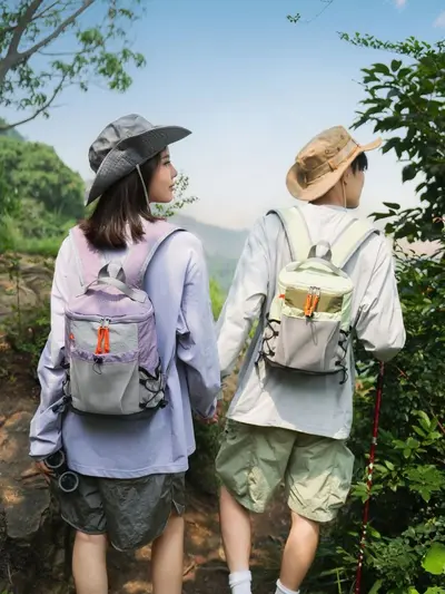 Women's Large Capacity Outdoor Hiking Backpack, Korean Style Lightweight Student School Ba