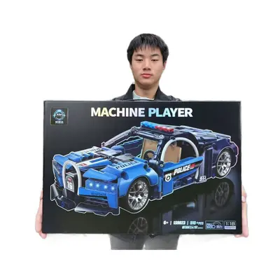 54 cm Large Gift Box F1 Racing Car Building Block Set - 6