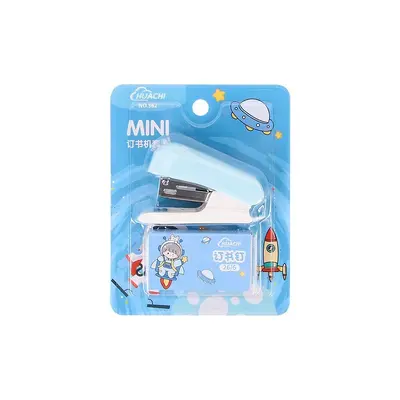 Cartoon Mini Stapler for Students, Stationery Prize