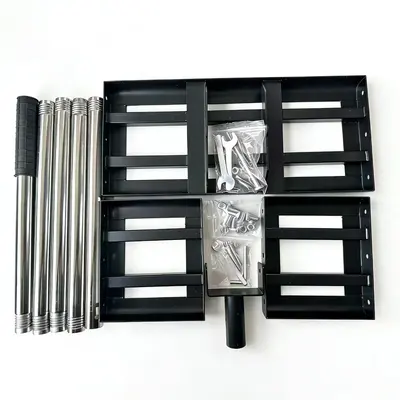 Stainless Steel Lawn Leveling Rake, Golf Course Soil Leveler