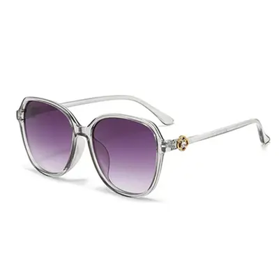 Women's Sunglasses, UV Protection, Large Frame, Retro Style - 3