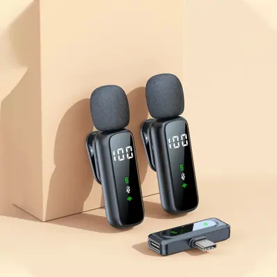 Neues kabelloses Ansteckmikrofon L06 intelligente Rauschunterdrückung Bluetooth Outdoor tragbares Mini-Ansteckmikrofon - 9