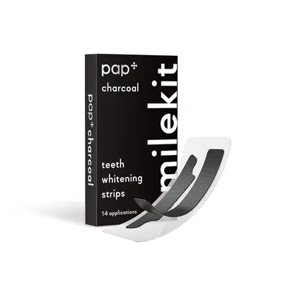Bamboo Charcoal Teeth Whitening Strips with Activated Charcoal - 7
