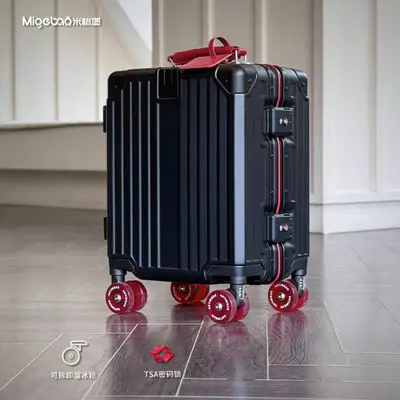 14-Inch Children's Carry-On Suitcase with Skate Wheels and Hook - 13