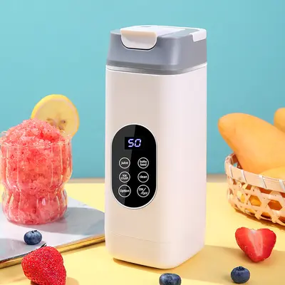 Portable electric juicer, ice crushing, digital display - 7