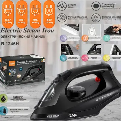 Electric Iron Steam Spray Household Garment Ironer - 4