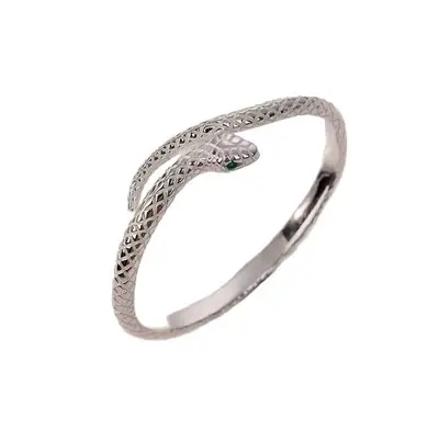 925er Silber Armband, Schlangen-Design - 2