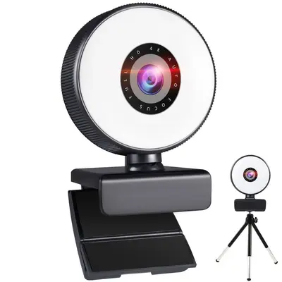 4K auto-focus webcam 2K driver-free - 8