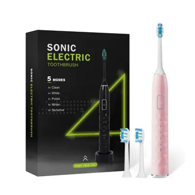 Rechargeable Fully Automatic Electric Toothbrush, Long Battery Life - 10