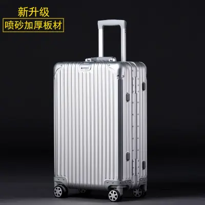 20 Zoll Aluminium-Magnesium-Legierung Reisekoffer aus Deutschland Herren und Damen Business Handgepäck Trolley Koffer Großhandel vollständige Aluminium-Magnesium-Legierung - 7