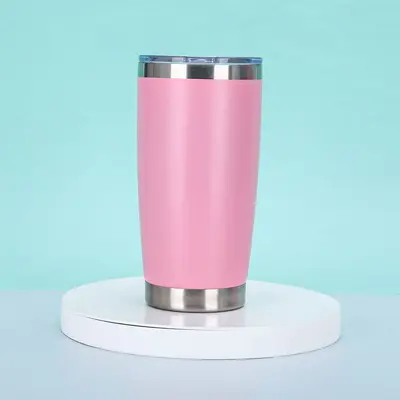 Çift katmanlı vakumlu araç bardağı 20 oz, 304 paslanmaz çelik - 12