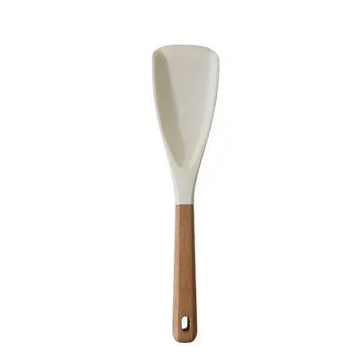 13-piece silicone spatula and spoon set non-stick silicone spatula milk white food-grade silicone kitchenware set ready for sale - 11