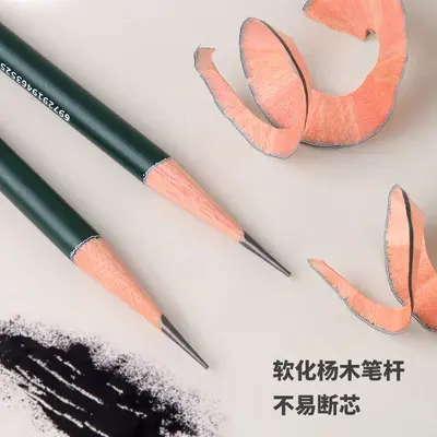 Giorgione sketch pencil set, art student special charcoal painting beginner sketch matte 2b customization - 3