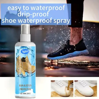 Kineshinex Wildleder-Schutzspray, wasserabweisend, für Schuhe und Stiefel