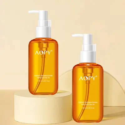 AOPY Essence Shine Hair Care Oil Smoothing Fluffy Dry Frizzy Rinse-Free Moroccan Hair Ends Oil Wholesale - 4