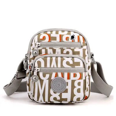 Yeni Oxford kumaş kadın mini rahat crossbody cep telefonu çantası moda naylon çanta tek omuz ayarlanabilir su geçirmez bez çanta