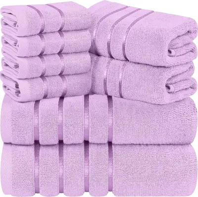 Reines Baumwoll-Sechs-teiliges Handtuchset - 13