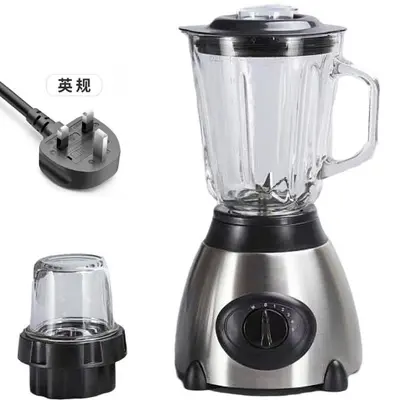 Blender 1.5L, 110V-220V, çift bardak, buz kırıcı - 8