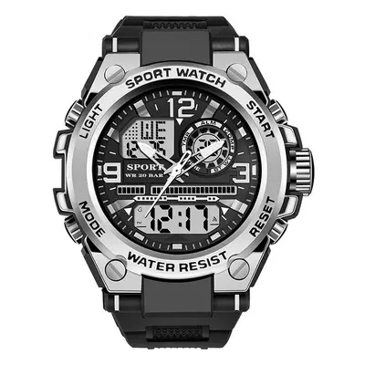 Men's digital sports watch, waterproof, multifunctional - 8