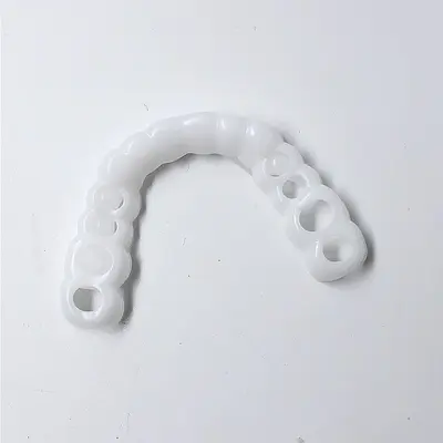 Gen 2 Silicone Realistic Dental Veneers, Upper and Lower, Whitening - 7