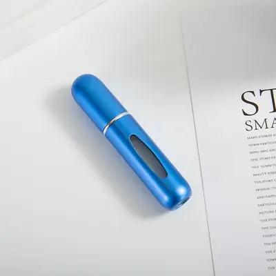 Stok Küçük Pencere 5ml Alt Şarj Parfüm Doldurma Şişesi Otomatik Pompa Spreyi Sprey Şişesi Alüminyum Basmalı Parfüm Şişesi - 9
