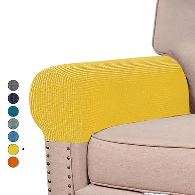 Amazon Sofa Armrest Cover Elastic Four-Season Universal Corn Velvet Dustproof Armrest Protector Cross-border Exclusive Supply Foreign Trade Wholesale - 12