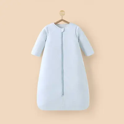 Herbst-Winter-Babyschlafsack, verdickt, mit abnehmbaren Ärmeln - 8
