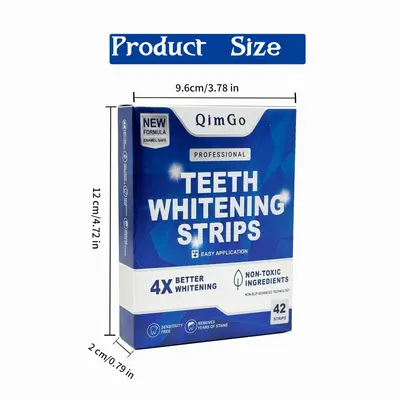 Diş Beyazlatma Şeritleri, Kuru Şerit Tipi, TeethWhiteningStrips - 2