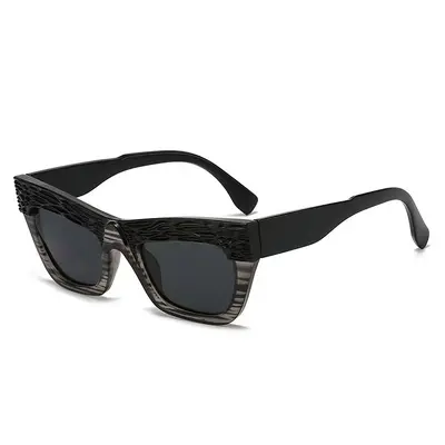 Oversize-Cat-Eye-Sonnenbrille, eckig, Sonnenschutz, unisex - 10