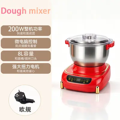 Elektrische Teigmaschine für den Hausgebrauch, kleine Knetmaschine mit großem Fassungsvermögen, Küchenmaschine für Bäckerei, Dampfbrötchenmaschine, neue automatische Teiggehmaschine - 8