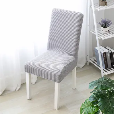 Polar polar high elastic chair covers, corn velvet half chair covers, thickened hotel dining table and chair covers cross-border supply - 10