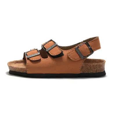 Children's Cork Sandals, Single-Strap Slides, Korean Style Double-Ring - 8