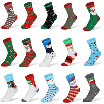 Autumn Mid-Calf Cotton Socks for Men and Women