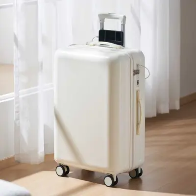 20 Inch Printed Carry-On Suitcase with Combination Lock, Lightweight and Durable - 7