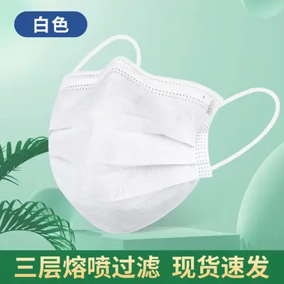 Tek Kullanımlık Maske, 2500 Adet Koli, Üç Katmanlı Eritilmiş Kumaş - 8