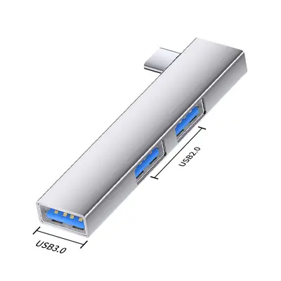 typec genişletici 3.0 alaşımlı harici dizüstü bilgisayar fişi çoklu arayüz dönüştürme usb arayüzü çok fonksiyonlu