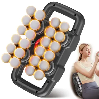 Cross-border 24-Head Fascia Gun, Multi-Head Powerful Motor, 28-Head Massage Gun, Deep Percussion 8-Head Massager - 7