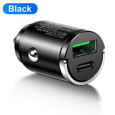 PD QC Schnellladung KFZ-Ladegerät USB-C Handy-Adapter - 10