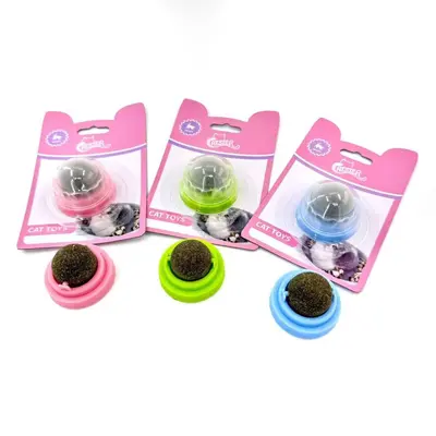 Round Lick Cat Toy and Interactive Cat Walking Toy