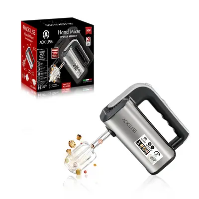 ACKILISS elektrikli hamur karıştırıcı, yumurta çırpıcı, yüksek güç - 2