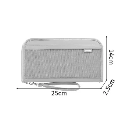 Passport wallet RFID blocking