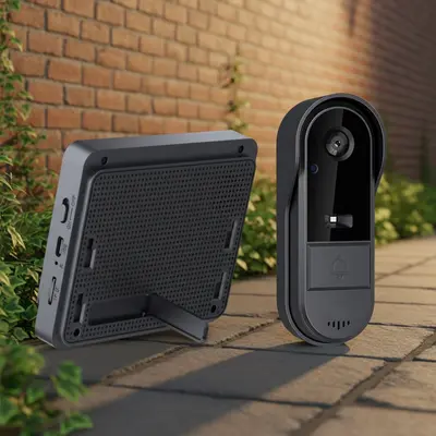 M15S Wireless Video Doorbell, IP65 Waterproof, Night Vision, Large Battery - 4