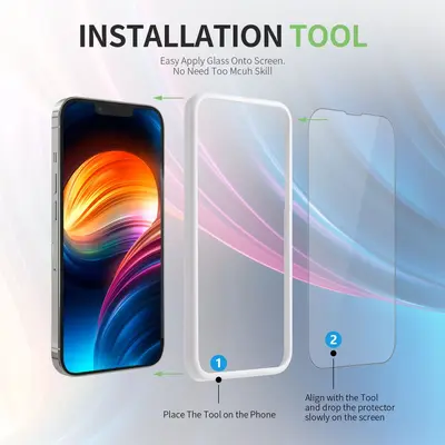 Panzerglasfolie für iPhone 18 Pro, kompatibel mit 17/16 PM und 13 Pro