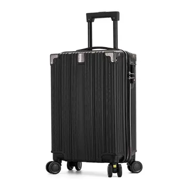Retro Large-Capacity Wheeled Trolley Suitcase, Lightweight and Durable, Combination Lock - 6