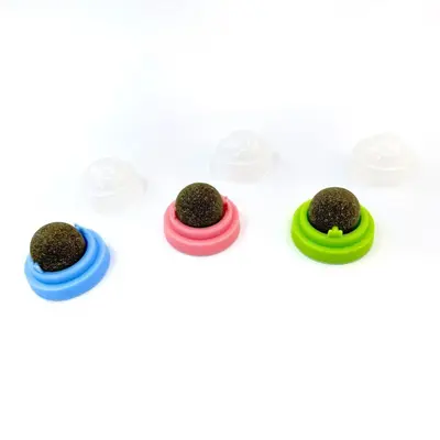 Round Lick Cat Toy and Interactive Cat Walking Toy